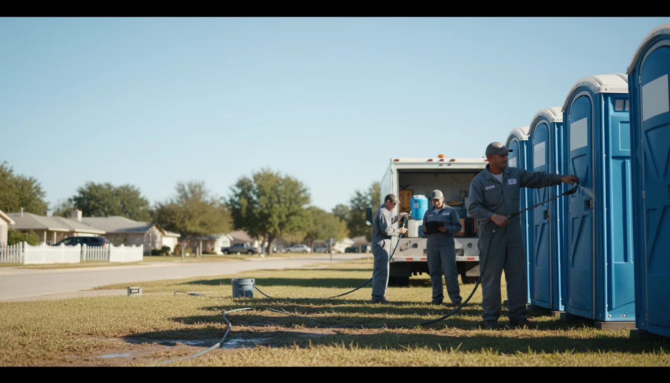 Long-Term Portable Toilet Rental in Molena, GA near me